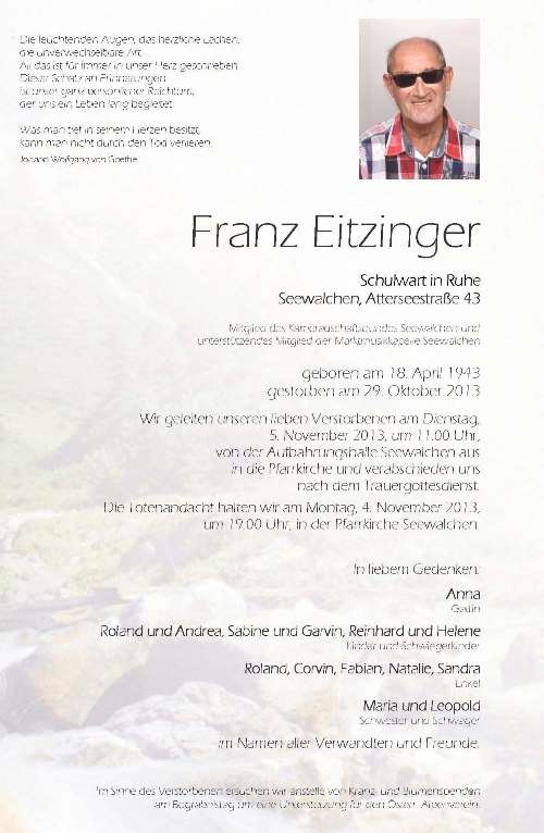 Parte Franz Eitzinger